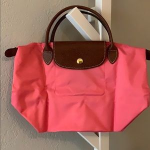 Longchamp Le Pliage Small Rose Handbag